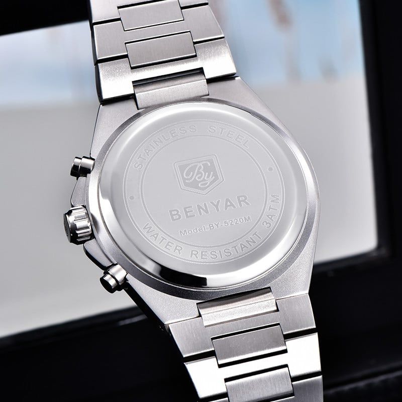 Benyar BY-5222M Moonphase chronograph watch