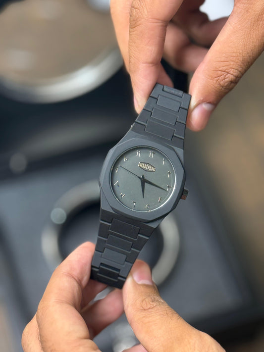 Black Aura Fibre Watch