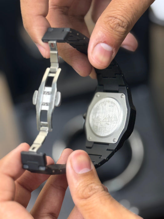 Black Aura Fibre Watch