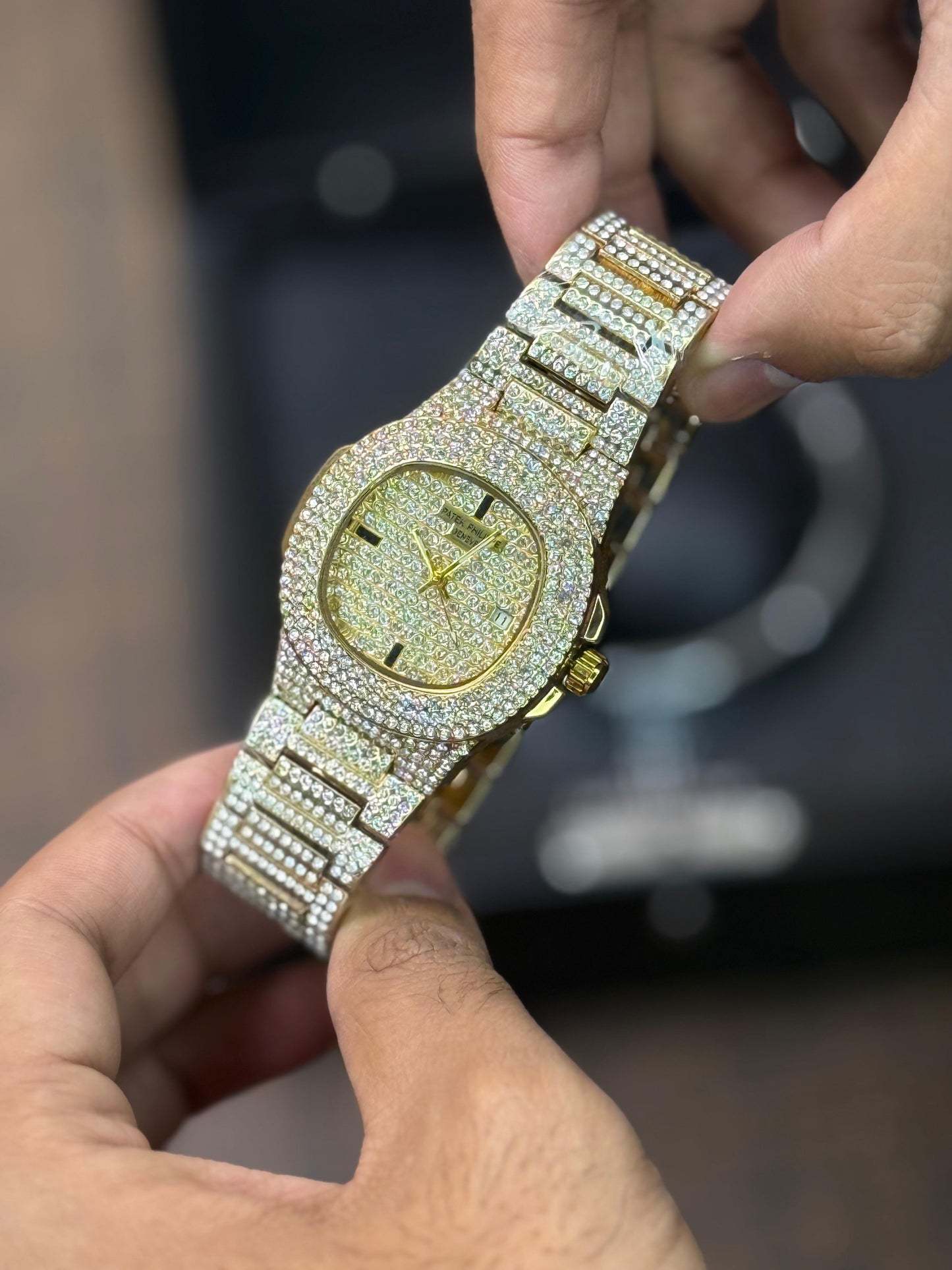 Patek Philippe Stone watch Iced-Out