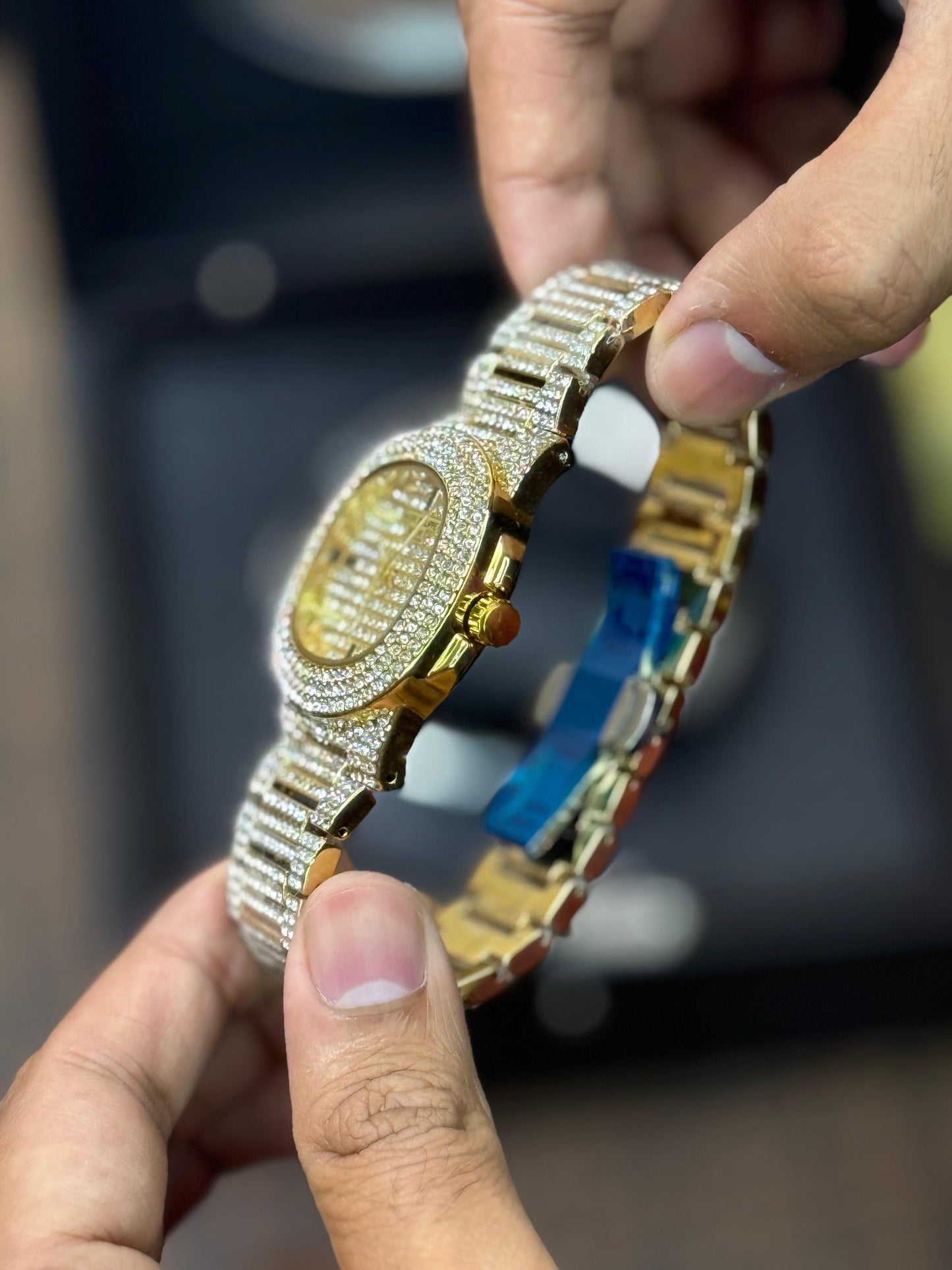 Patek Philippe Stone watch Iced-Out