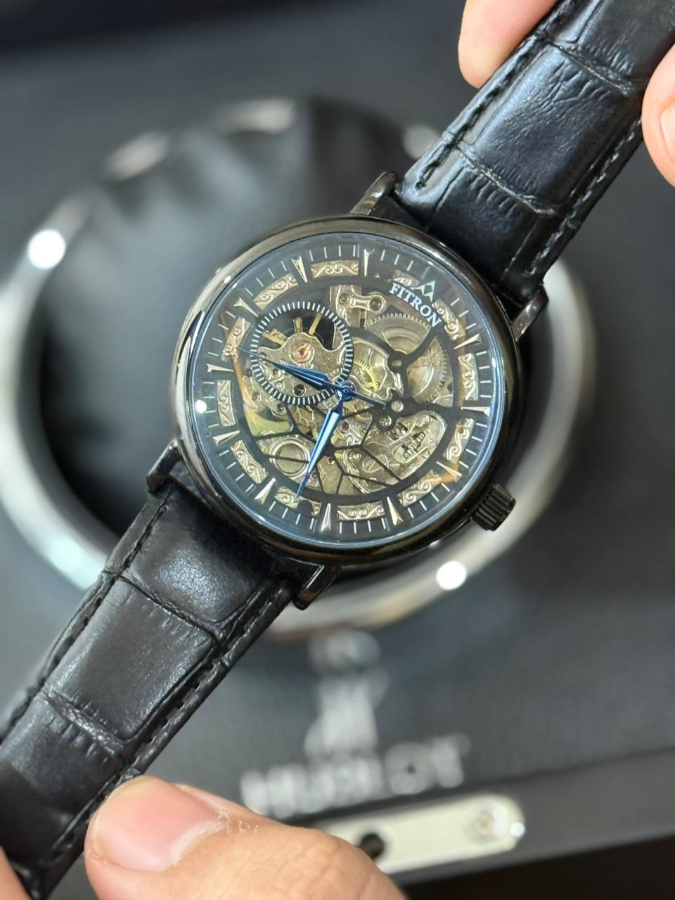 Fitron Orignal Automatic Leather strap