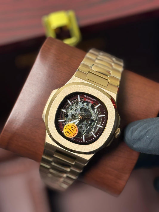 Patek Phillipe skeleton -Rose Gold , Automatic