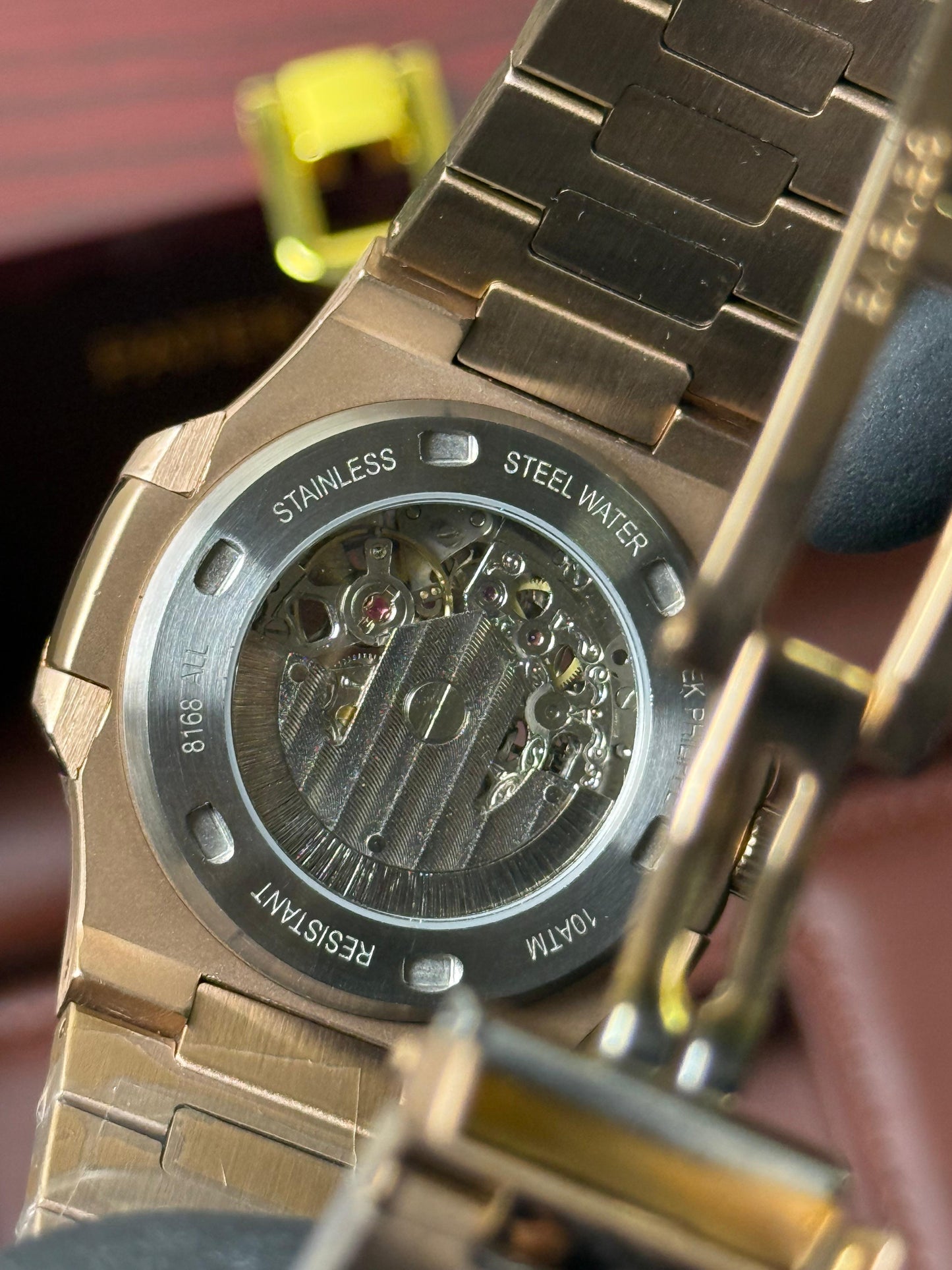 Patek Phillipe skeleton -Rose Gold , Automatic