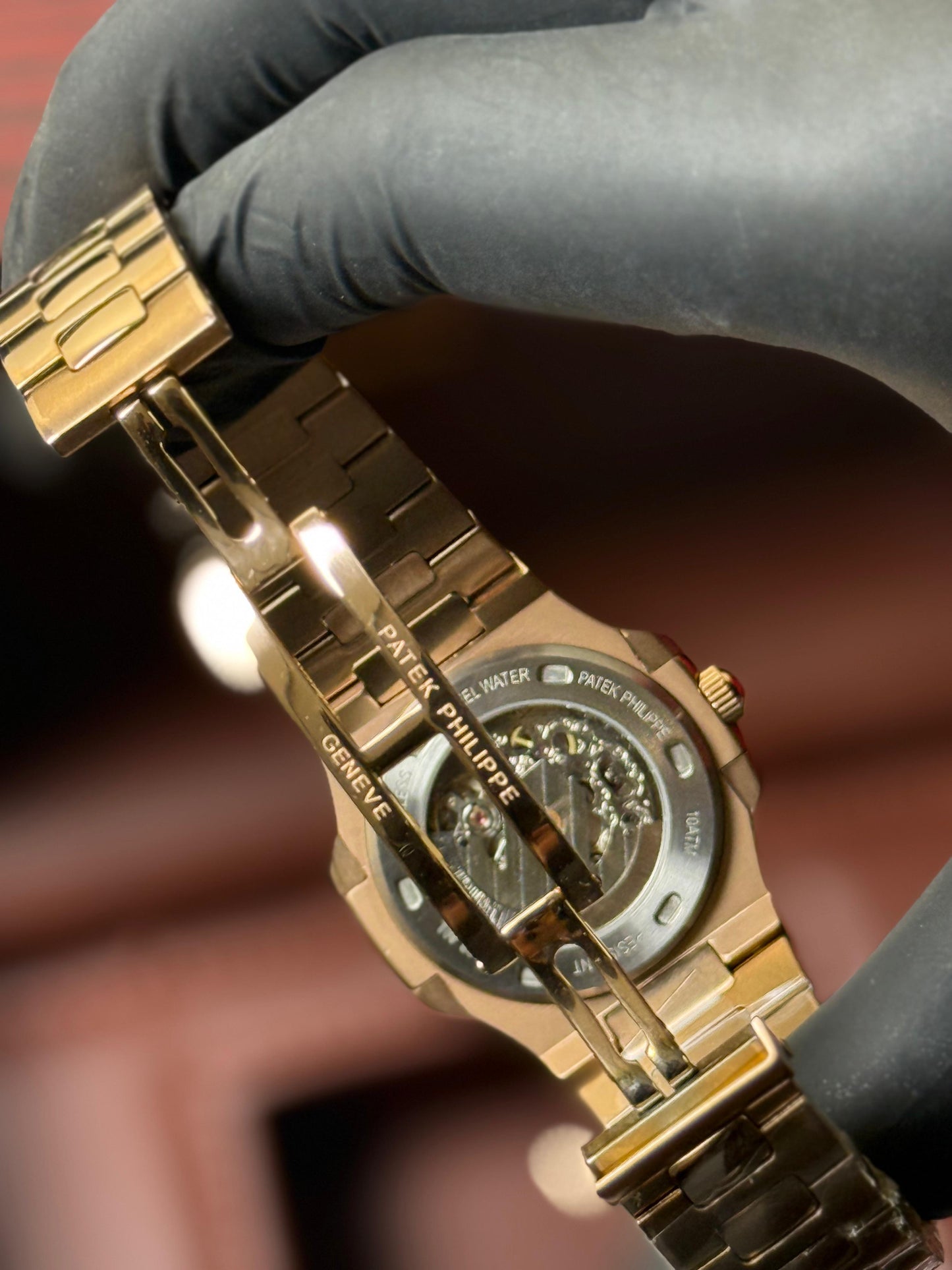 Patek Phillipe skeleton -Rose Gold , Automatic